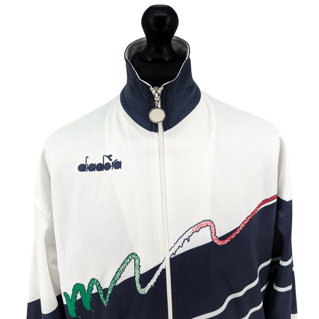 Italy training football jacket 1990/92 - (M)