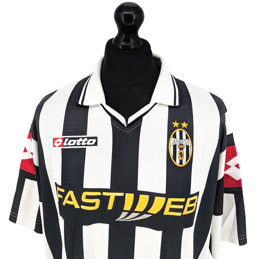 Juventus home football shirt 2001/02 - (XXL)