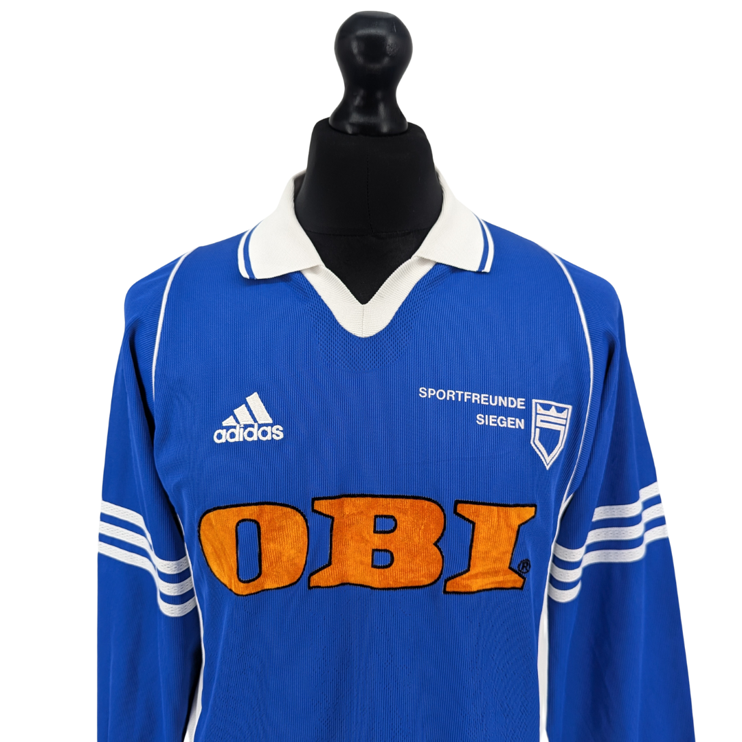 Sportfreunde Siegen women away football shirt 1999/00