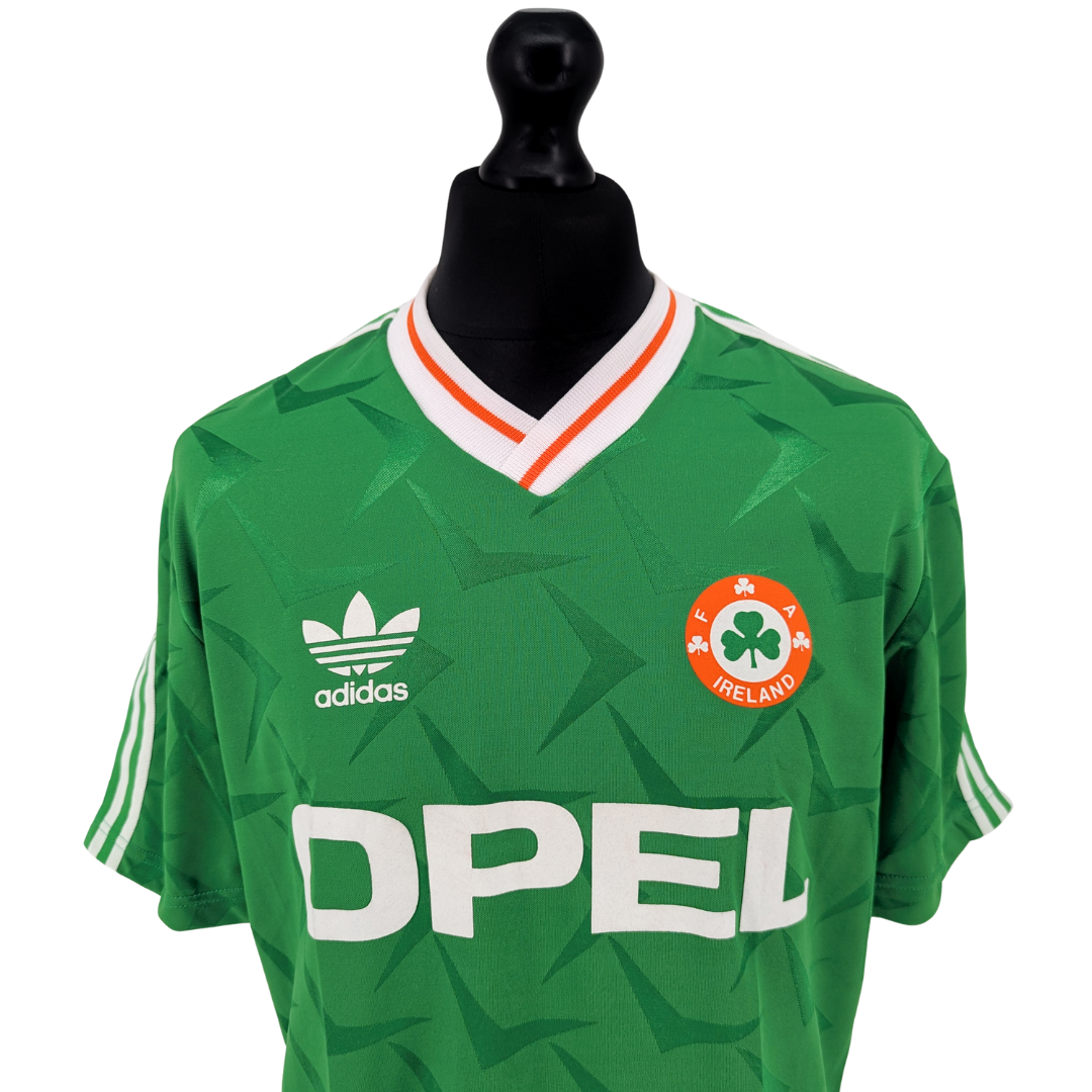 Ireland home football shirt 1990/92 - (L)