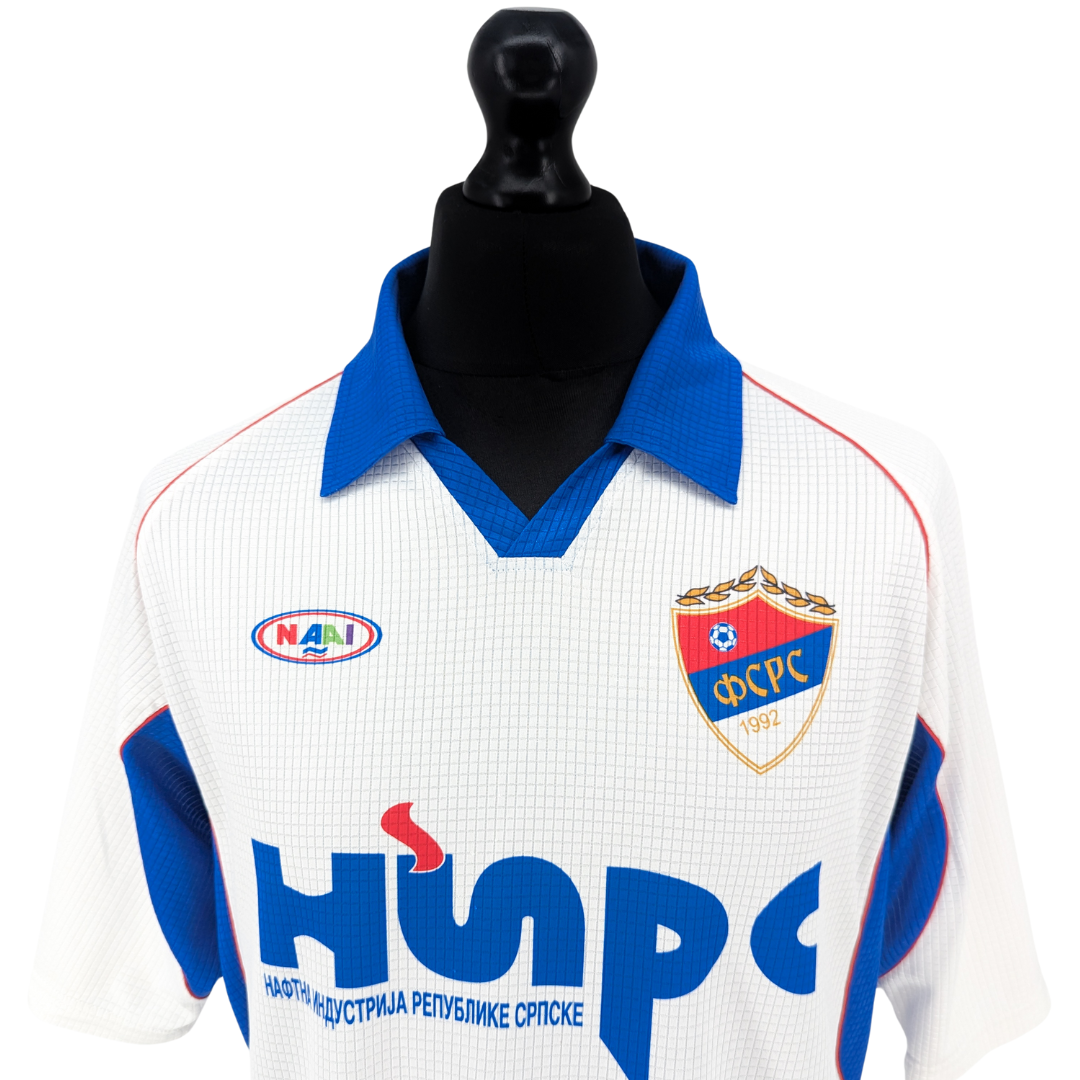 Republika Srpska away football shirt 1999/01