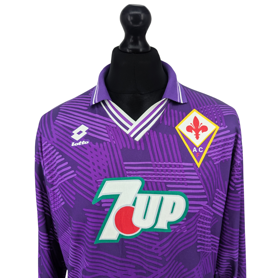 Fiorentina home football shirt 1992/93