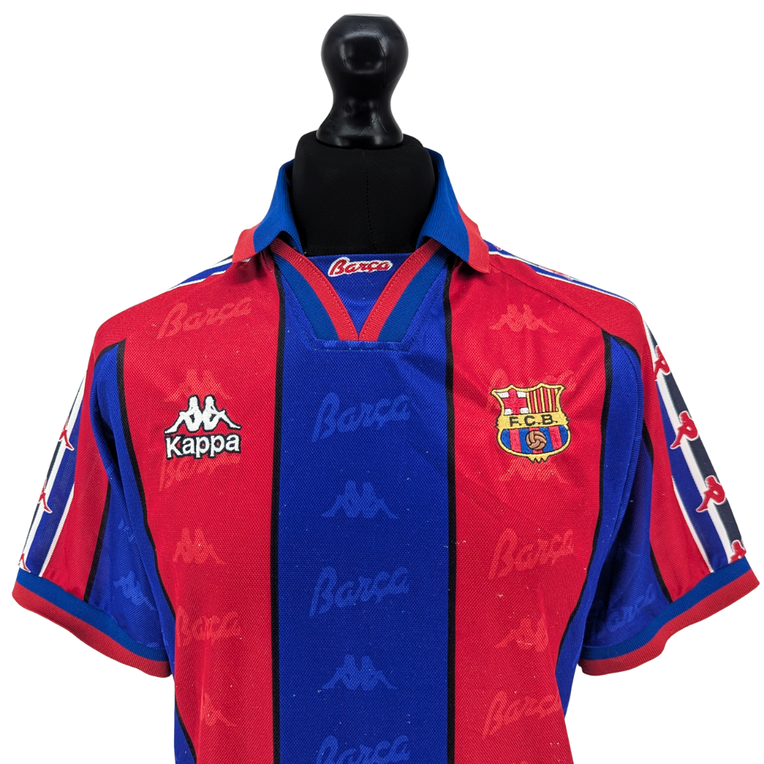 Barcelona home football shirt 1995/97 - (S)