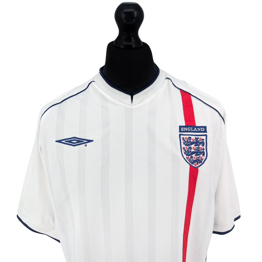 England home football shirt 2001/03