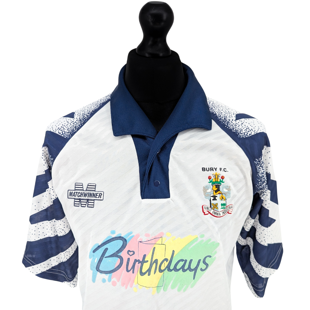 Bury home football shirt 1993/94