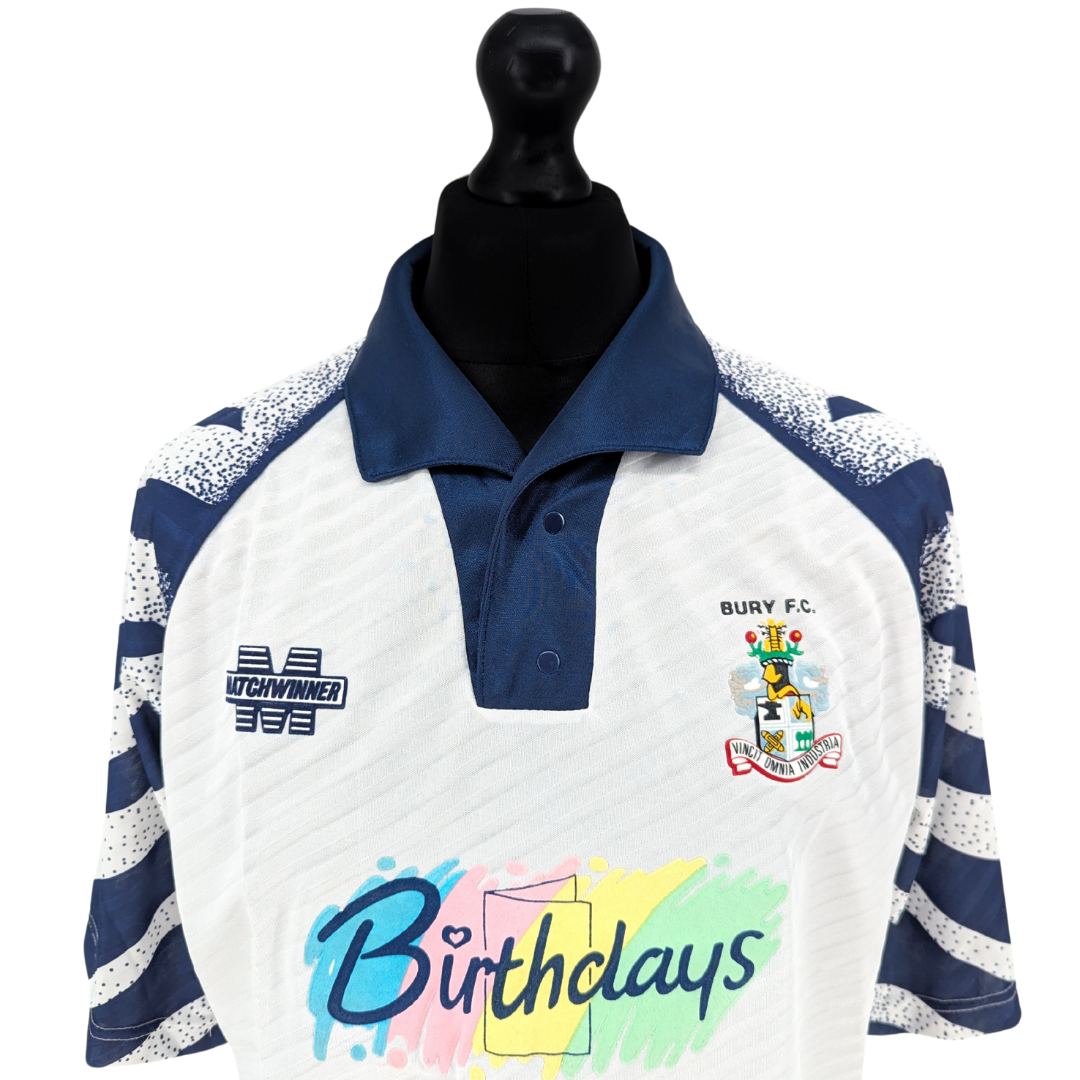 Bury home football shirt 1993/94