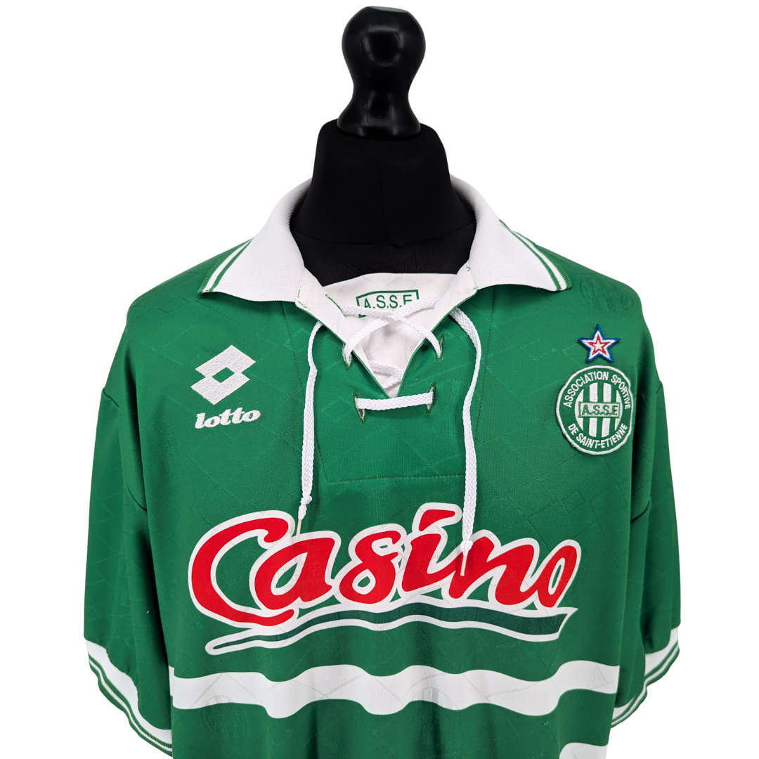 Saint Etienne home football shirt 1995/97