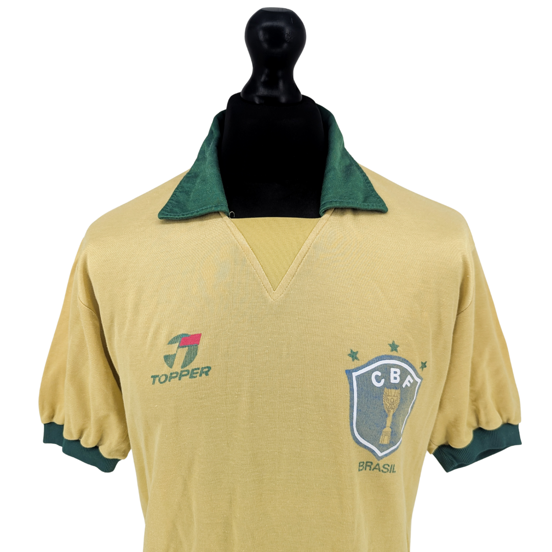 Brazil home football shirt 1988/91