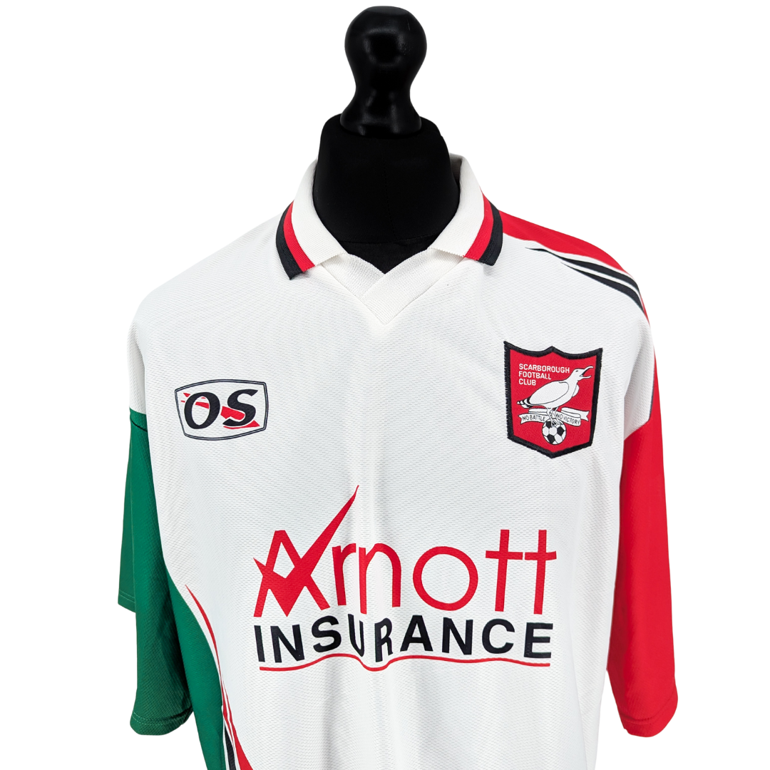 Scarborough FC home football shirt 1998/99