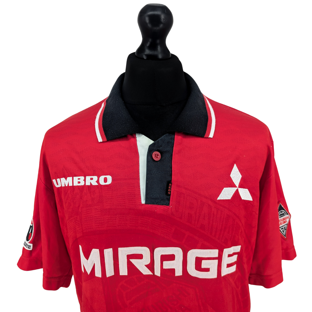 Urawa Red Diamonds home football shirt 1996/98