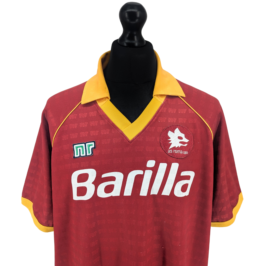 Roma home football shirt 1990/91 - (XL)