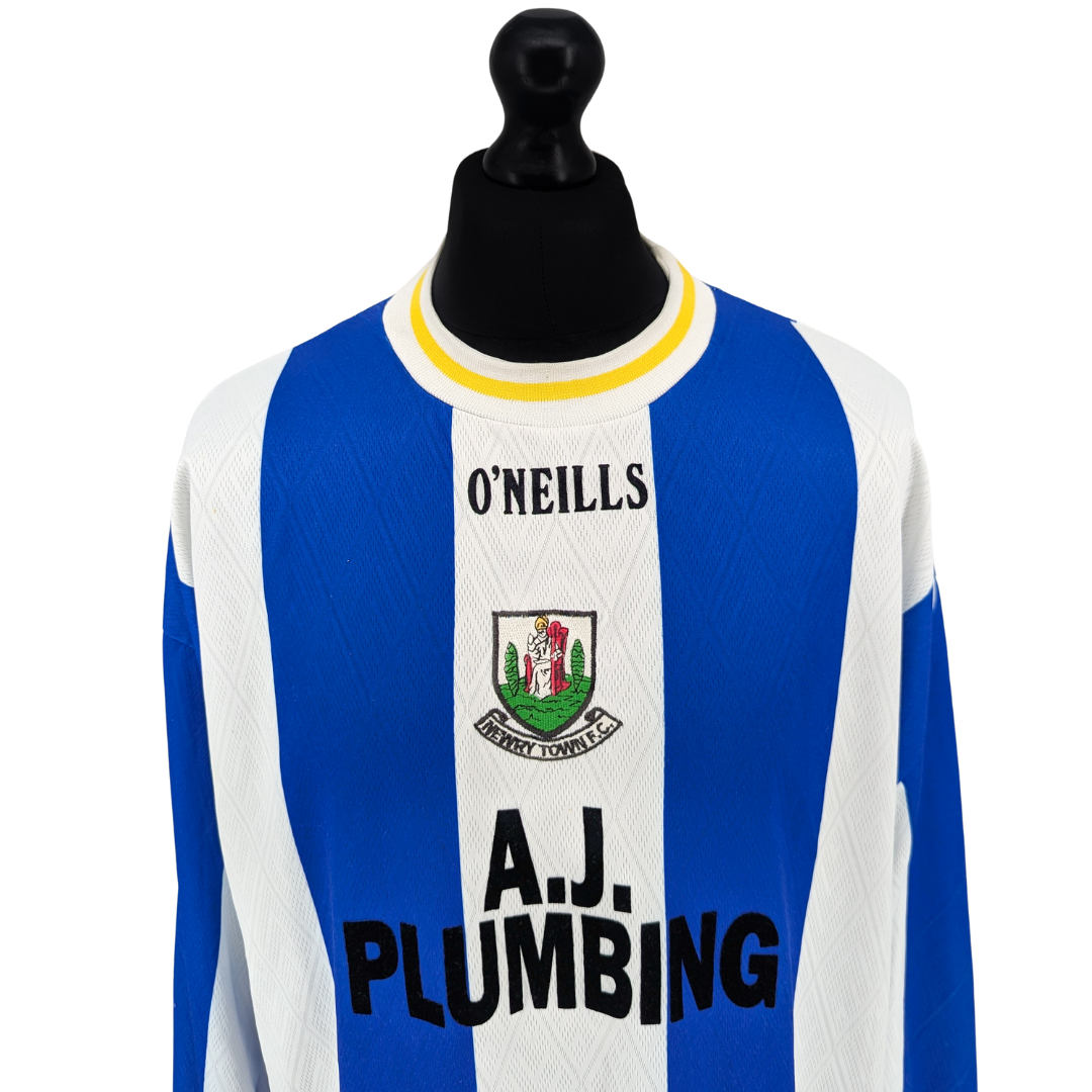 Newry City home football shirt 1999/00 - (L)