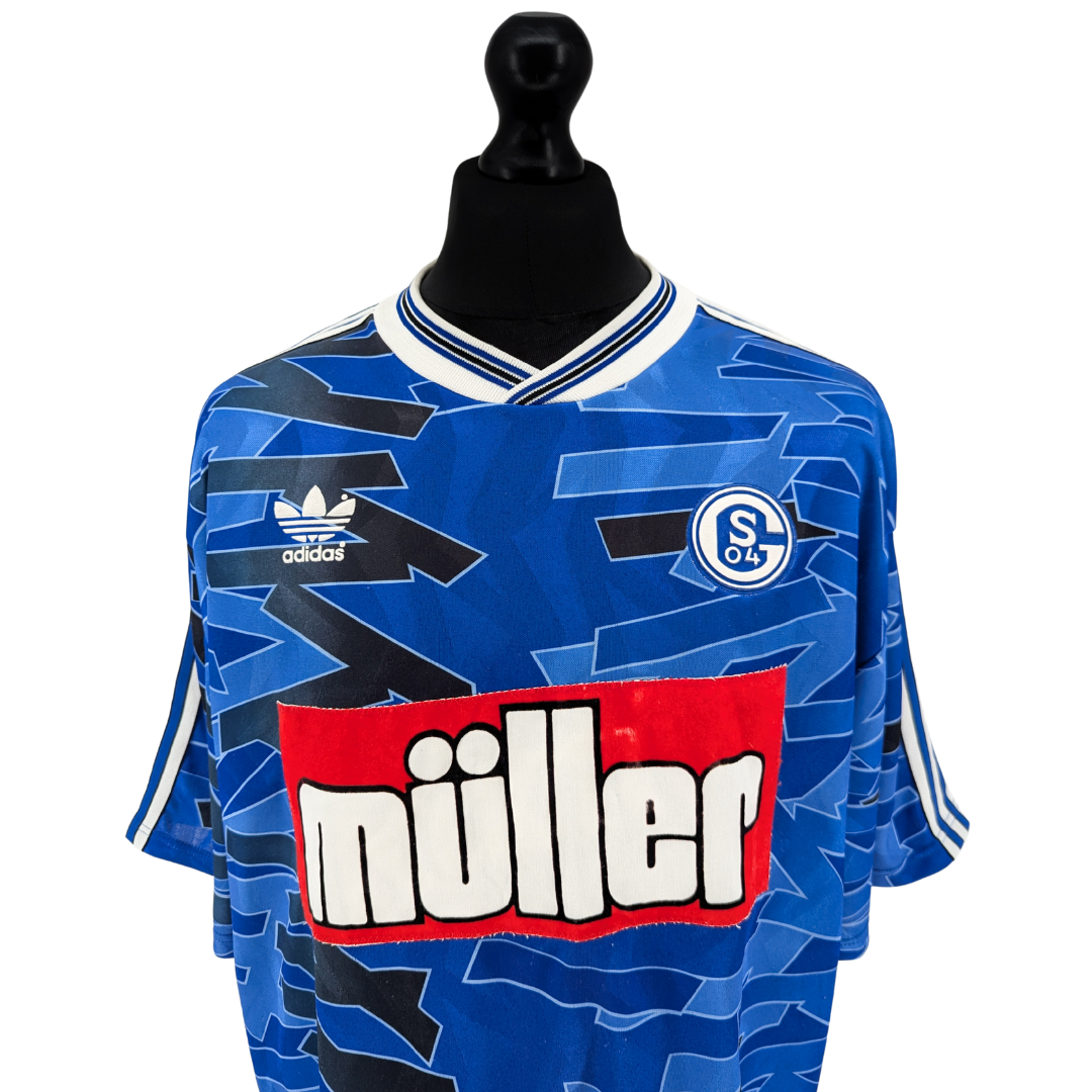 Schalke home football shirt 1992/94 - (XL)