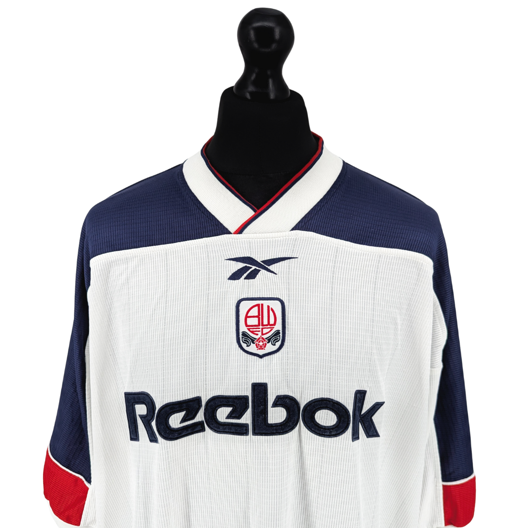 Bolton Wanderers home football shirt 1999/01 - (XXL)