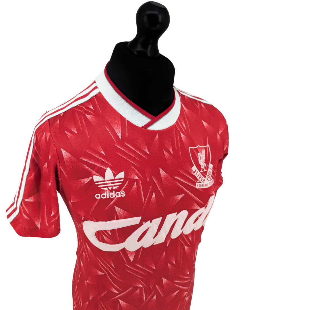 Liverpool home football shirt 1989/91 - (XS)