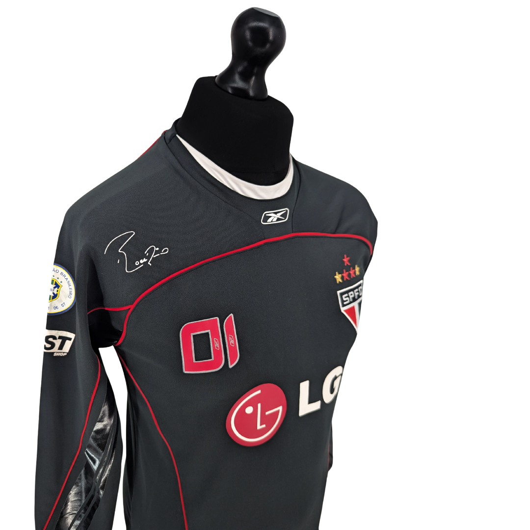 Sao Paulo goalkeeper football shirt 2007/08 - (YXL)