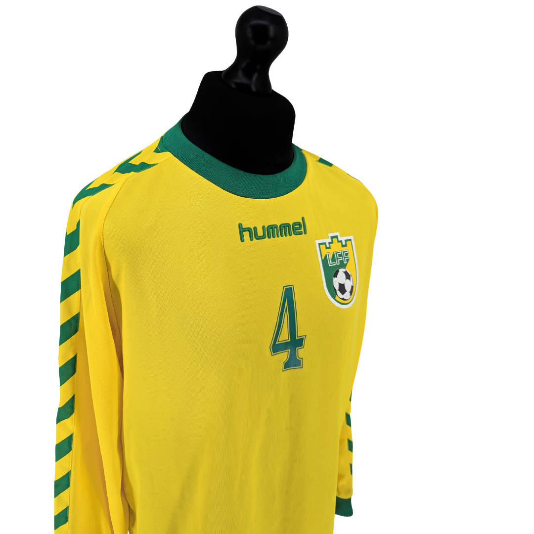 Lithuania home football shirt 2002/04 - (XL)