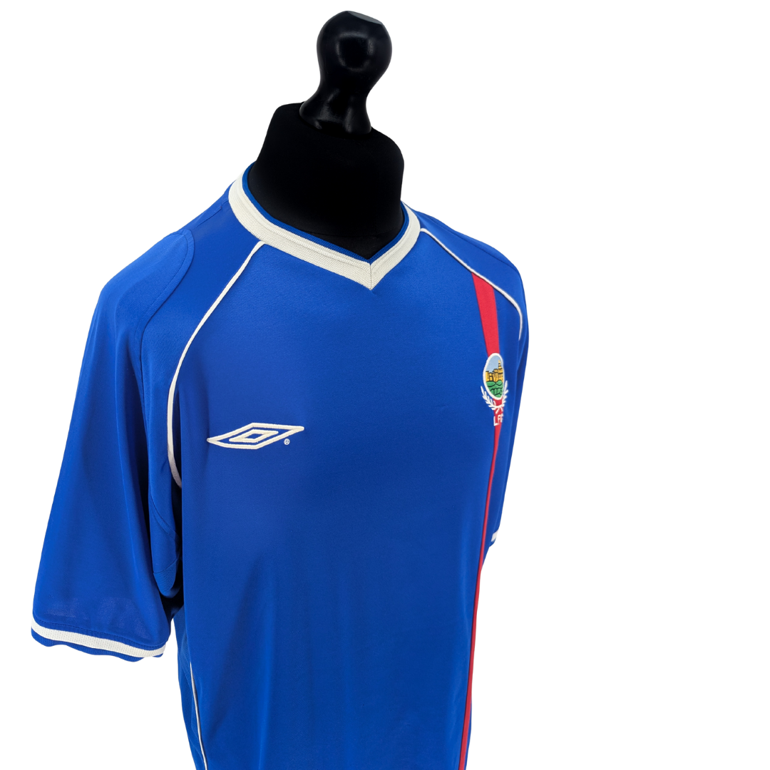 Linfield home football shirt 2003/05 - (XL)