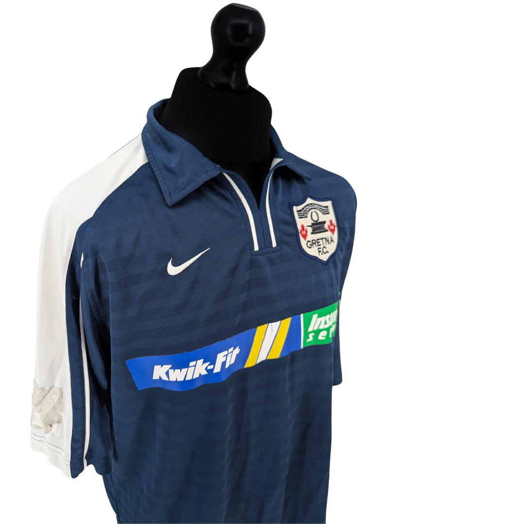 Gretna FC away football shirt 2004/06 - (L)