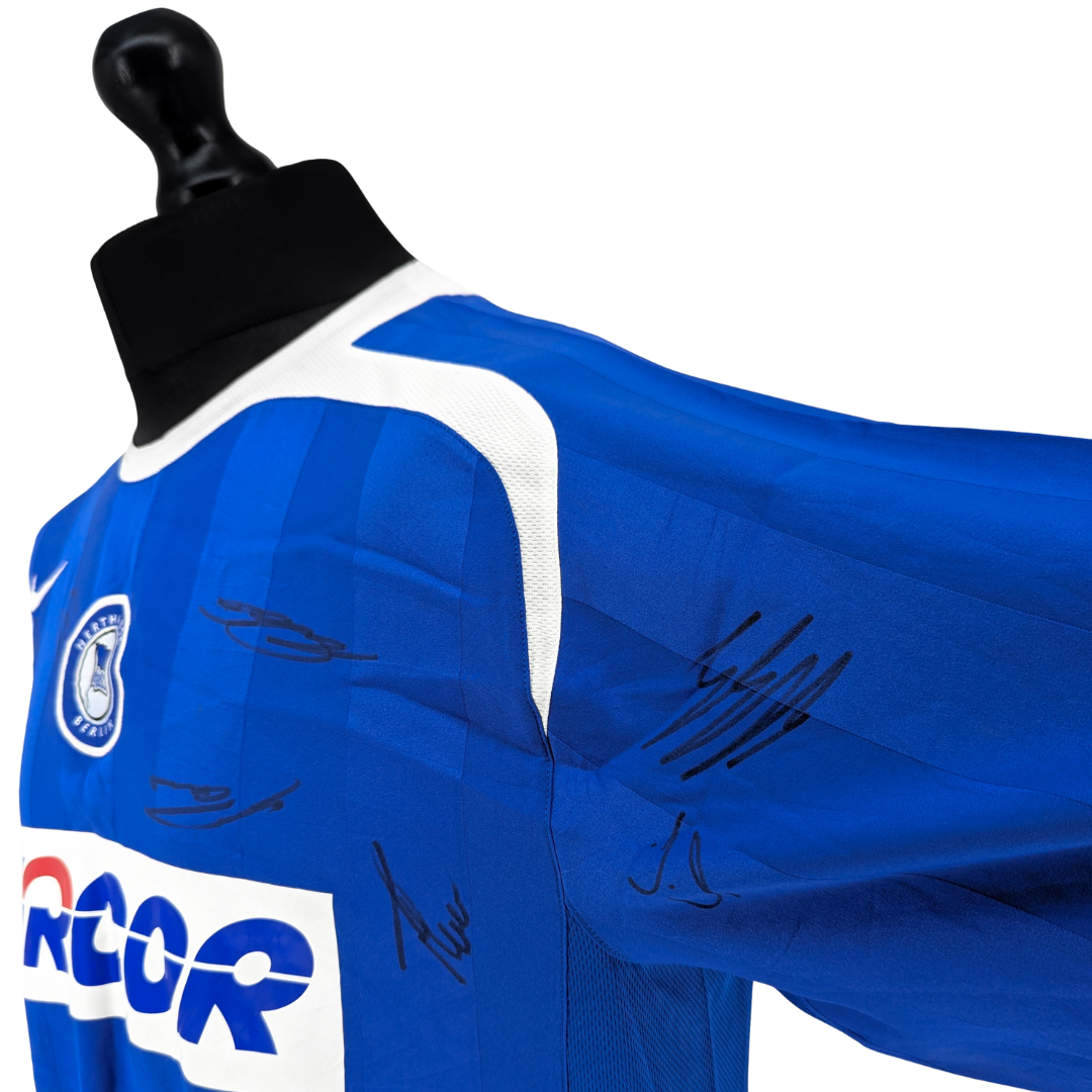 Hertha Berlin signed home football shirt 2005/06 - (XL)