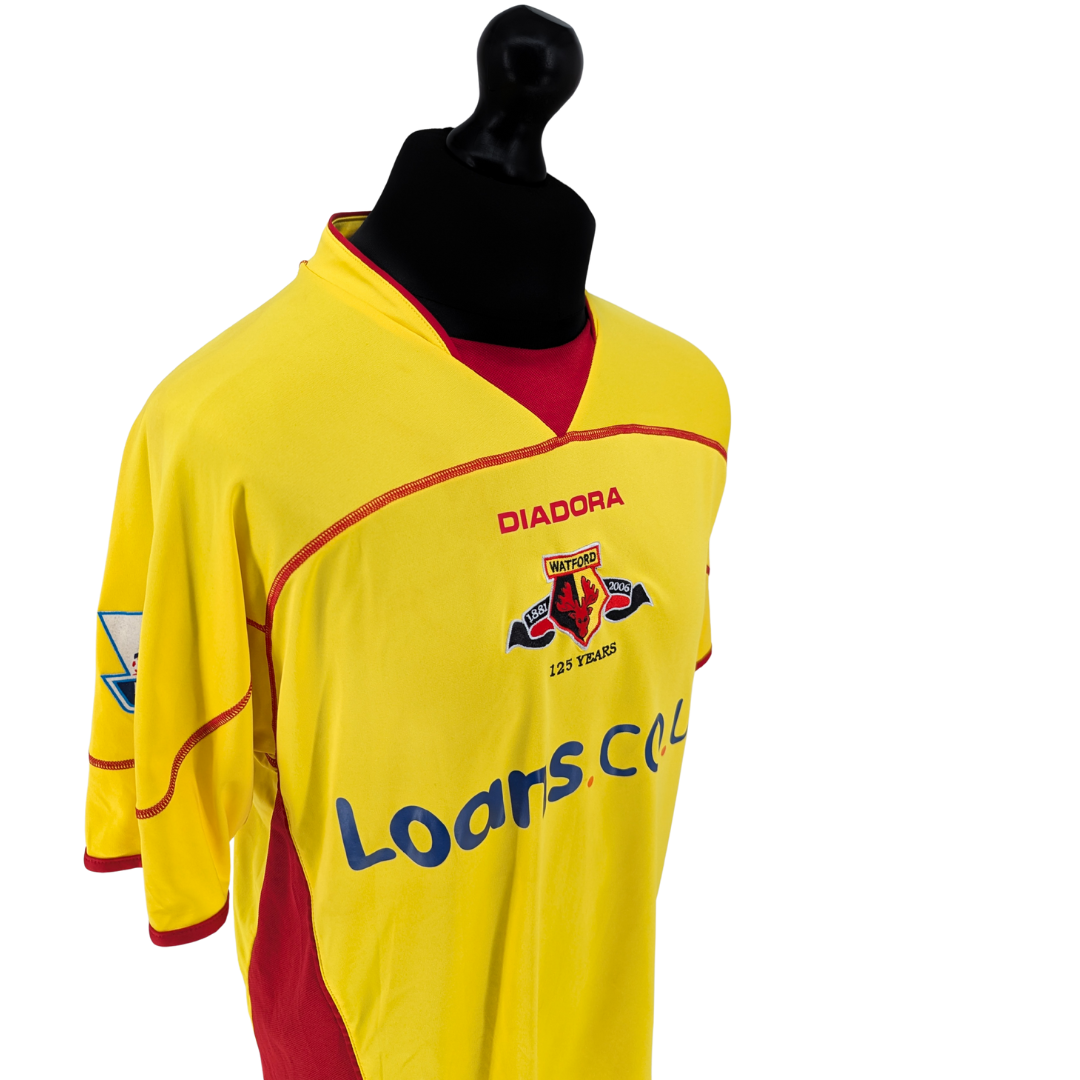 Watford home football shirt 2006/07 - (L)