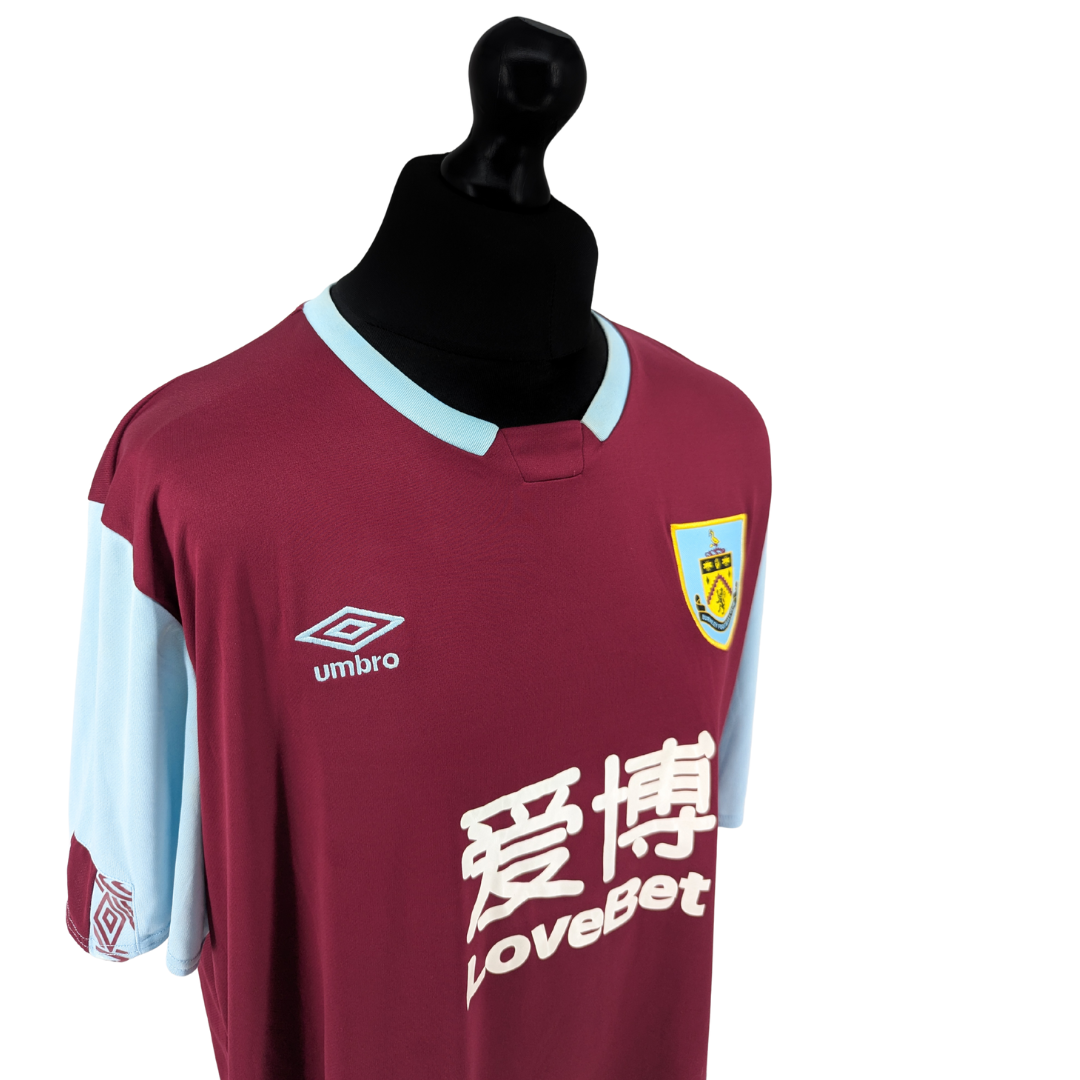 Burnley home football shirt 2019/20 - (XXXL)