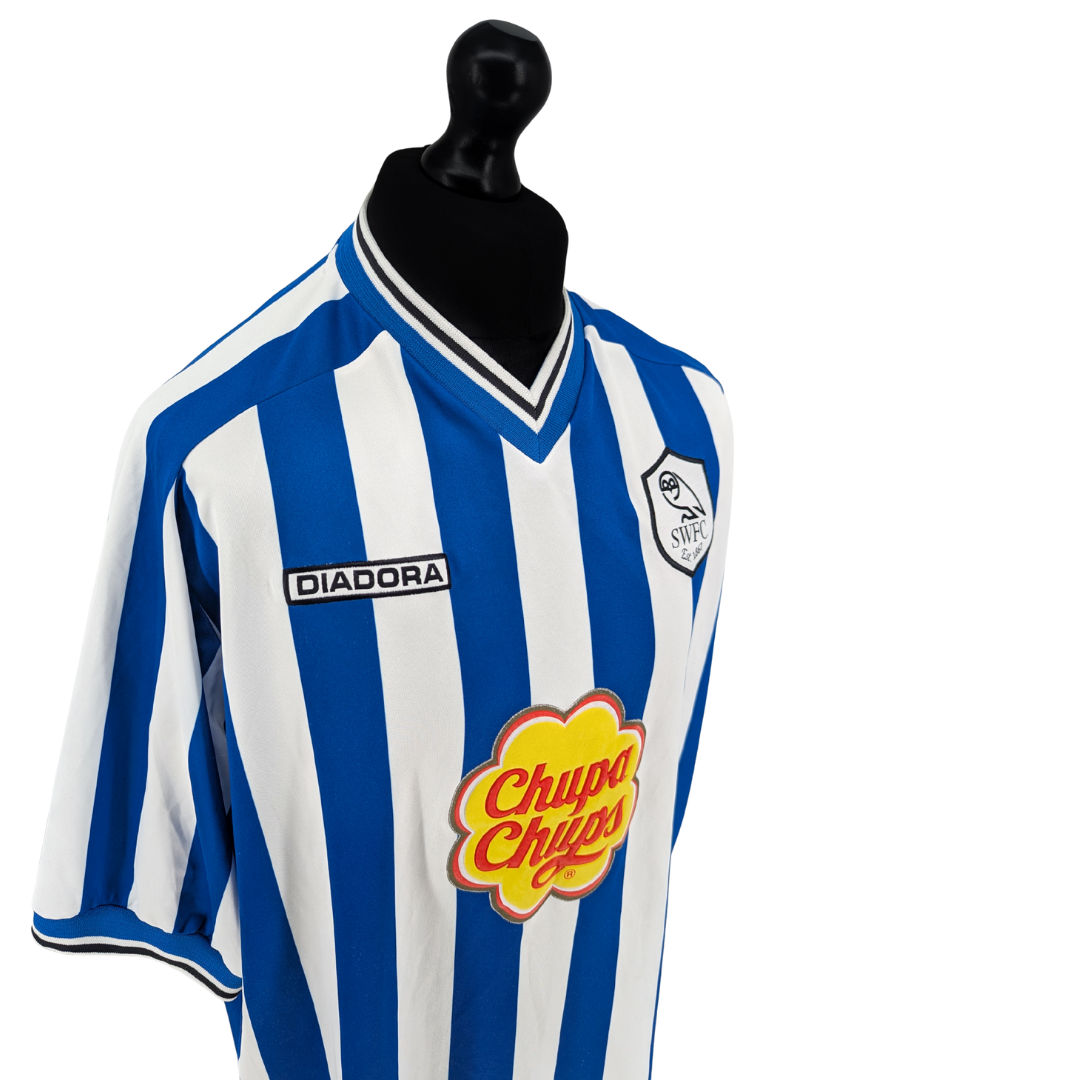 Sheffield Wednesday home football shirt 2001/03 - (XXL)