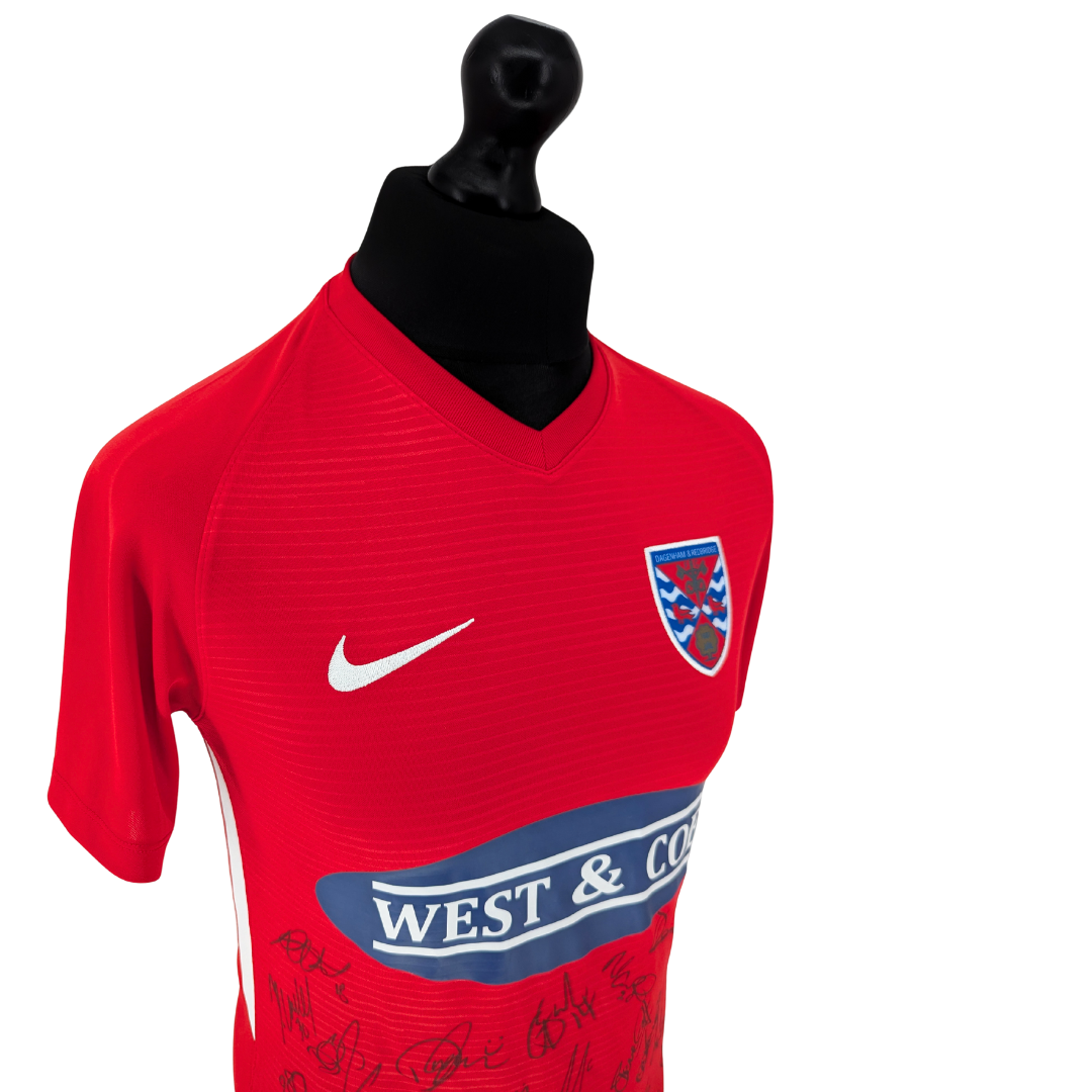 Dagenham & Redbridge signed home football shirt 2020/21 - (S)