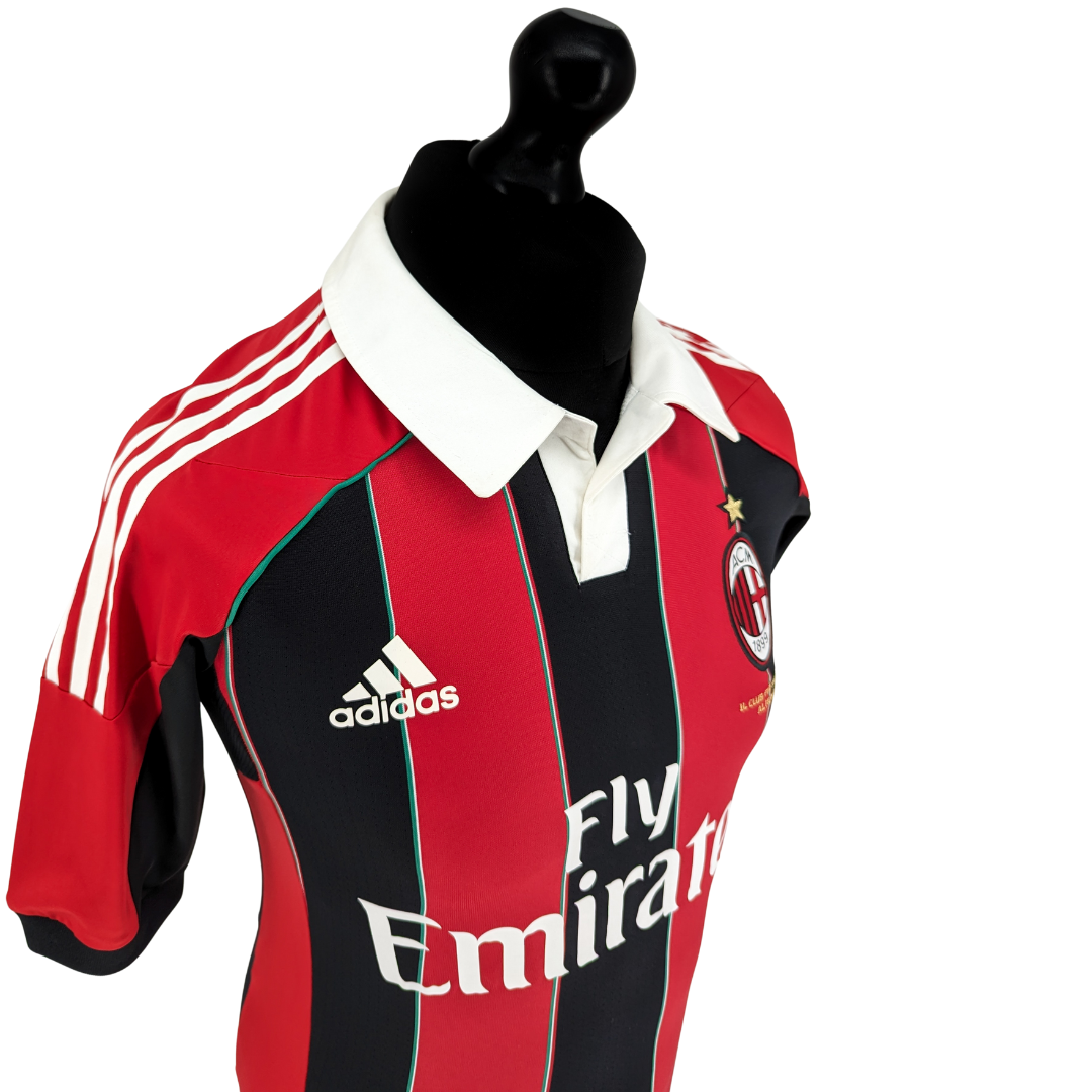 AC Milan signed home football shirt 2012/13 - (M)