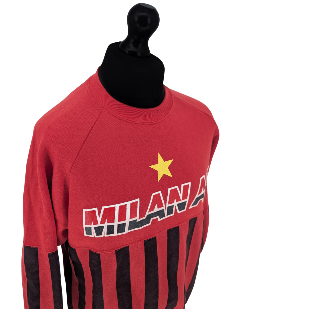 AC Milan football sweatshirt 1990/91 - (L)