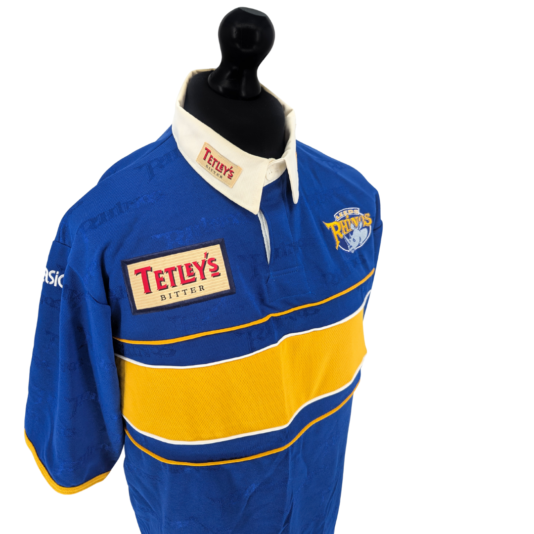 Leeds Rhinos home rugby shirt 2000 - (L)