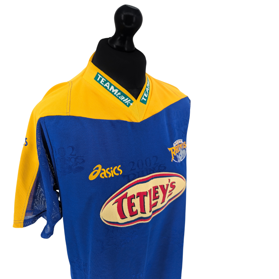 Leeds Rhinos home rugby shirt 2002 - (L)