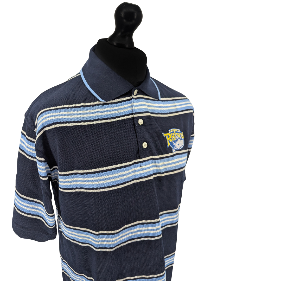 Leeds Rhinos leisure rugby shirt 2000s - (L)