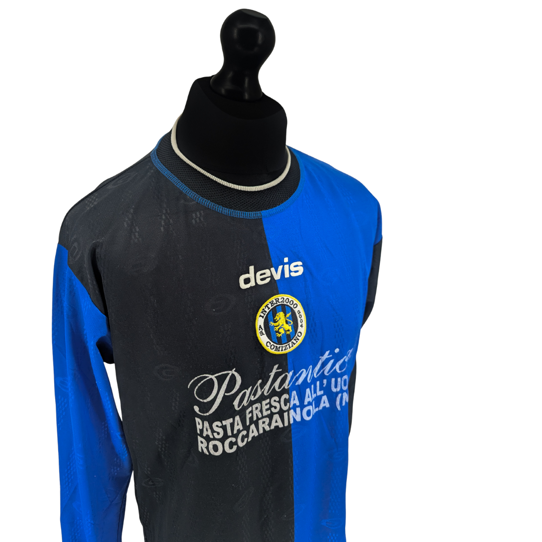 Inter 2000 Comiziano home football shirt 2004/05 - (M)