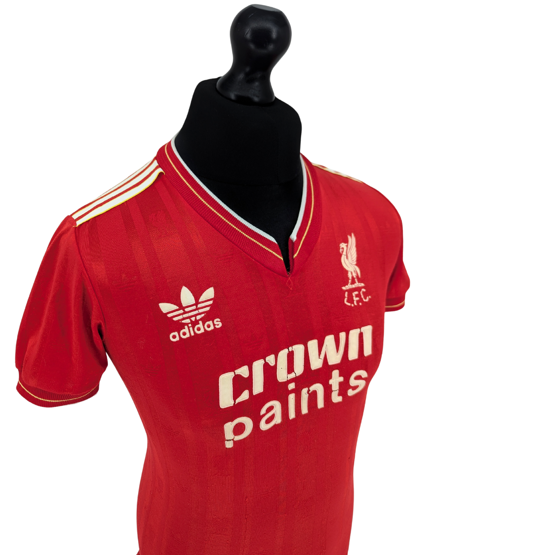 Liverpool home football shirt 1985/87 - (YXL)