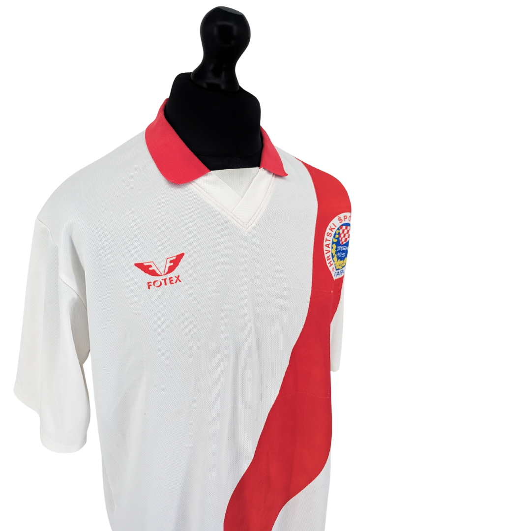 HSK Zrinjski home football shirt 2000/01 - (XL)