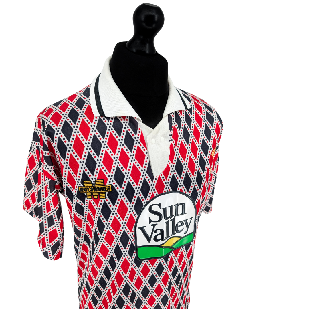 Hereford United away football shirt 1993/94 - (M)
