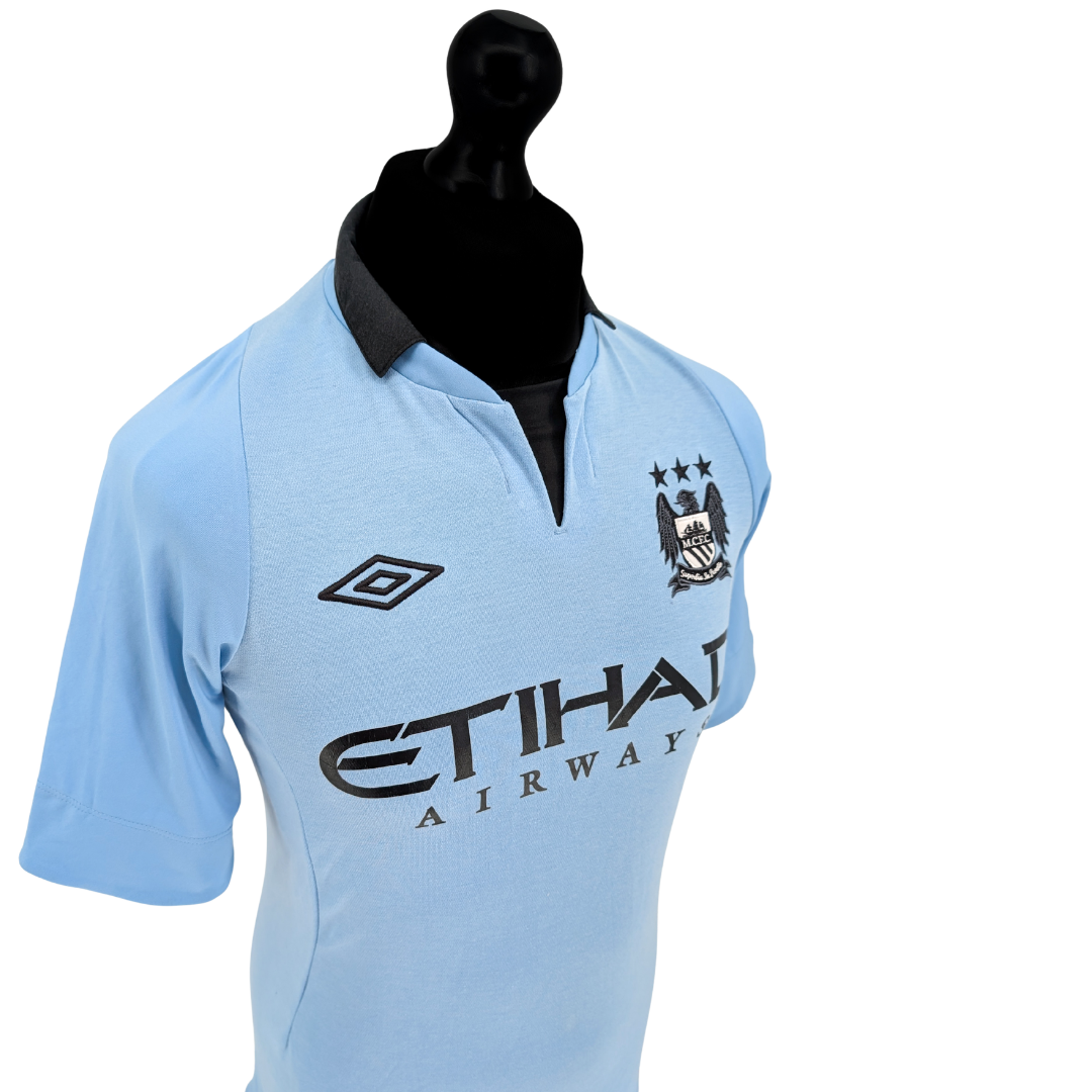 Manchester City home football shirt 2012/13 - (S)