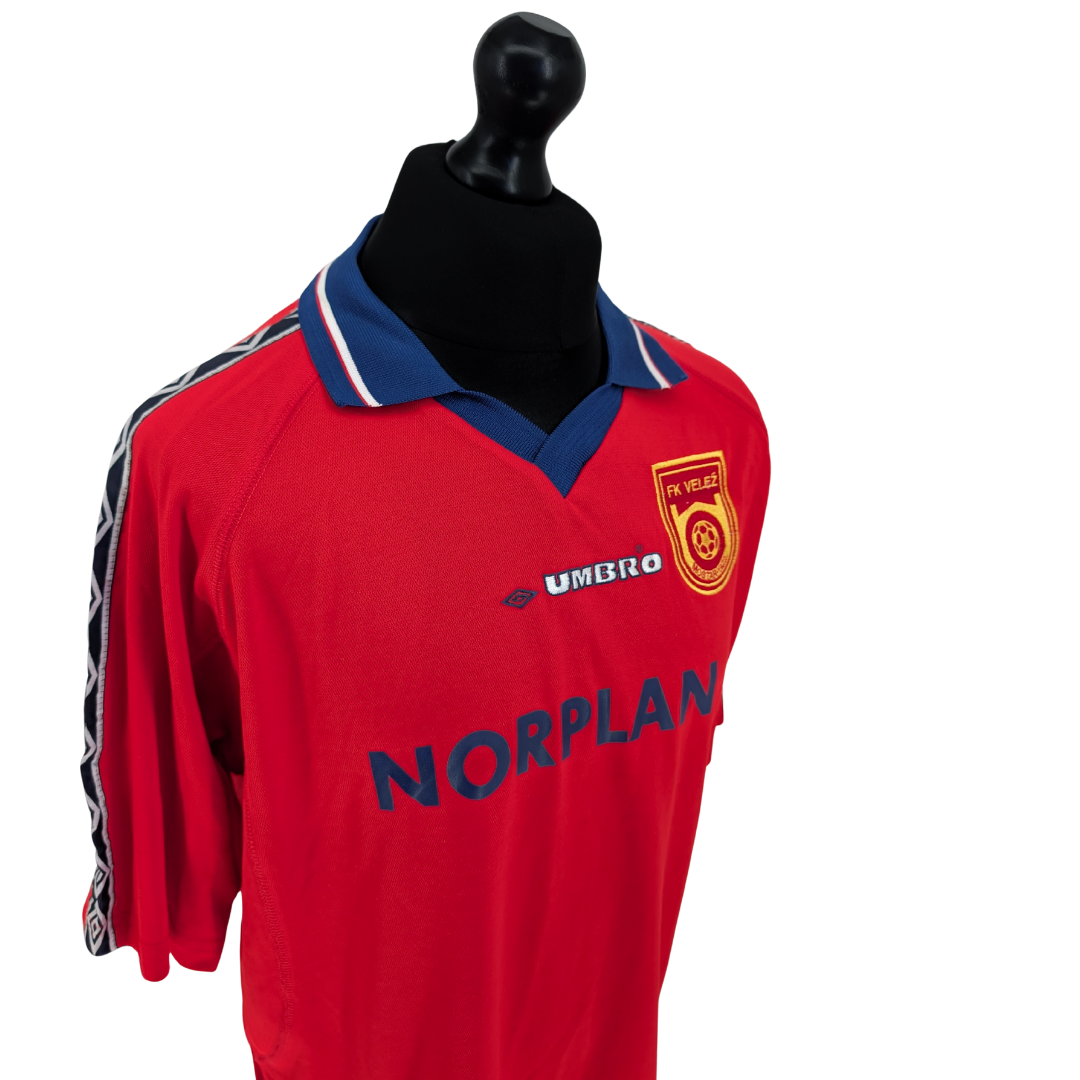 FK Velez Mostar home football shirt 2001/02 - (L)