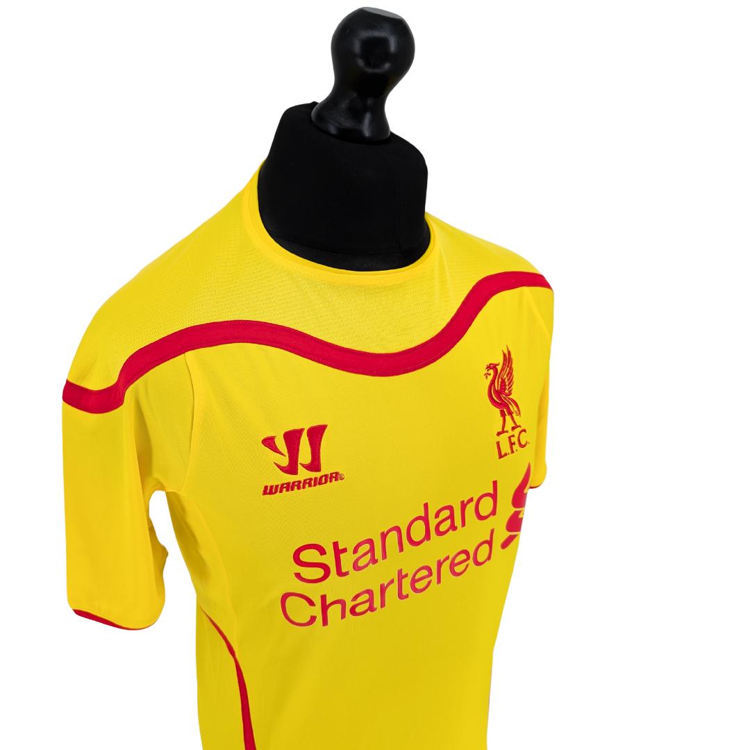 Liverpool away football shirt 2014/15 - (S)