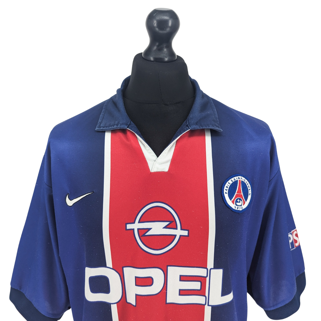 Paris Saint Germain home football shirt 1998/99 - (XL)