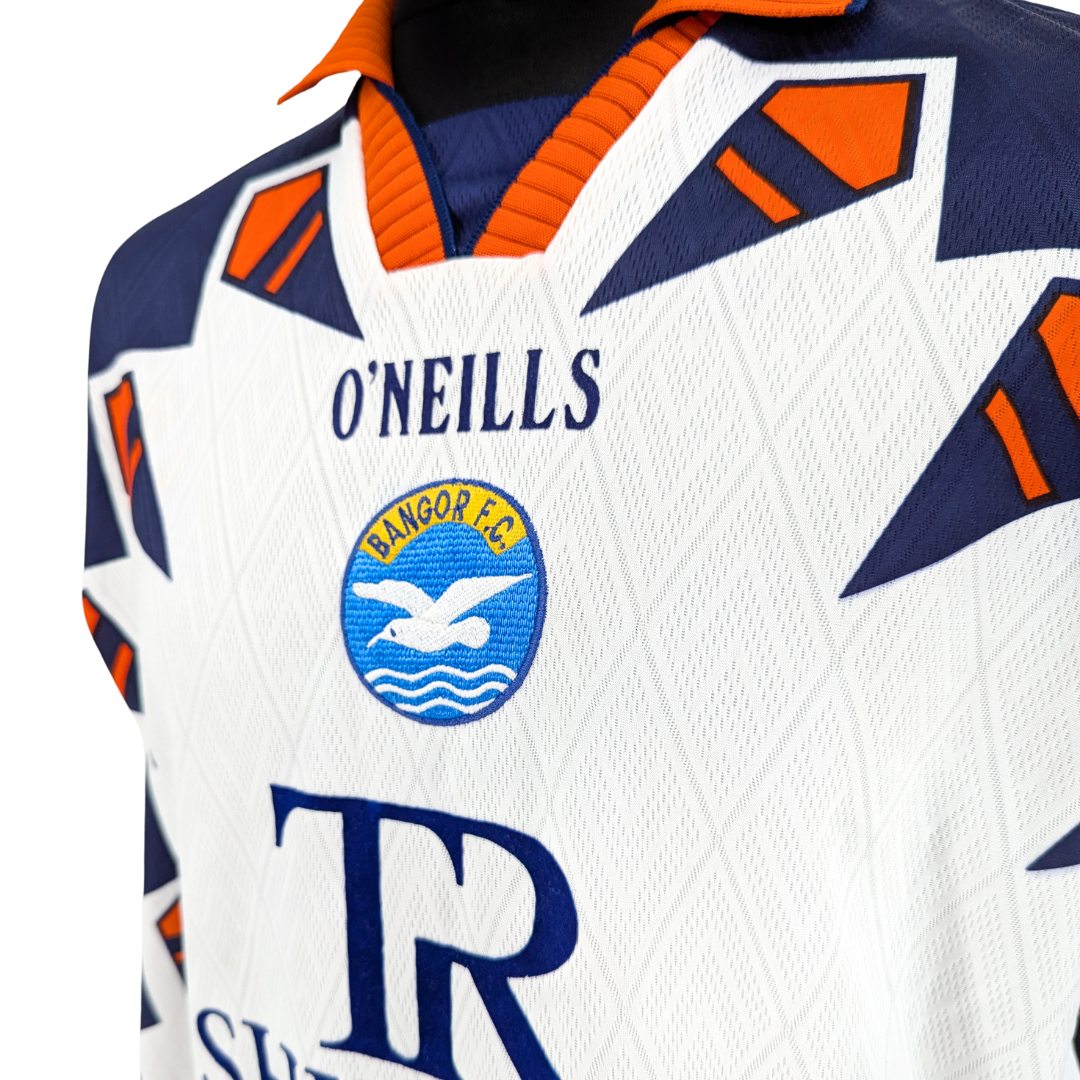 Bangor FC away football shirt 2000/01 - (L)