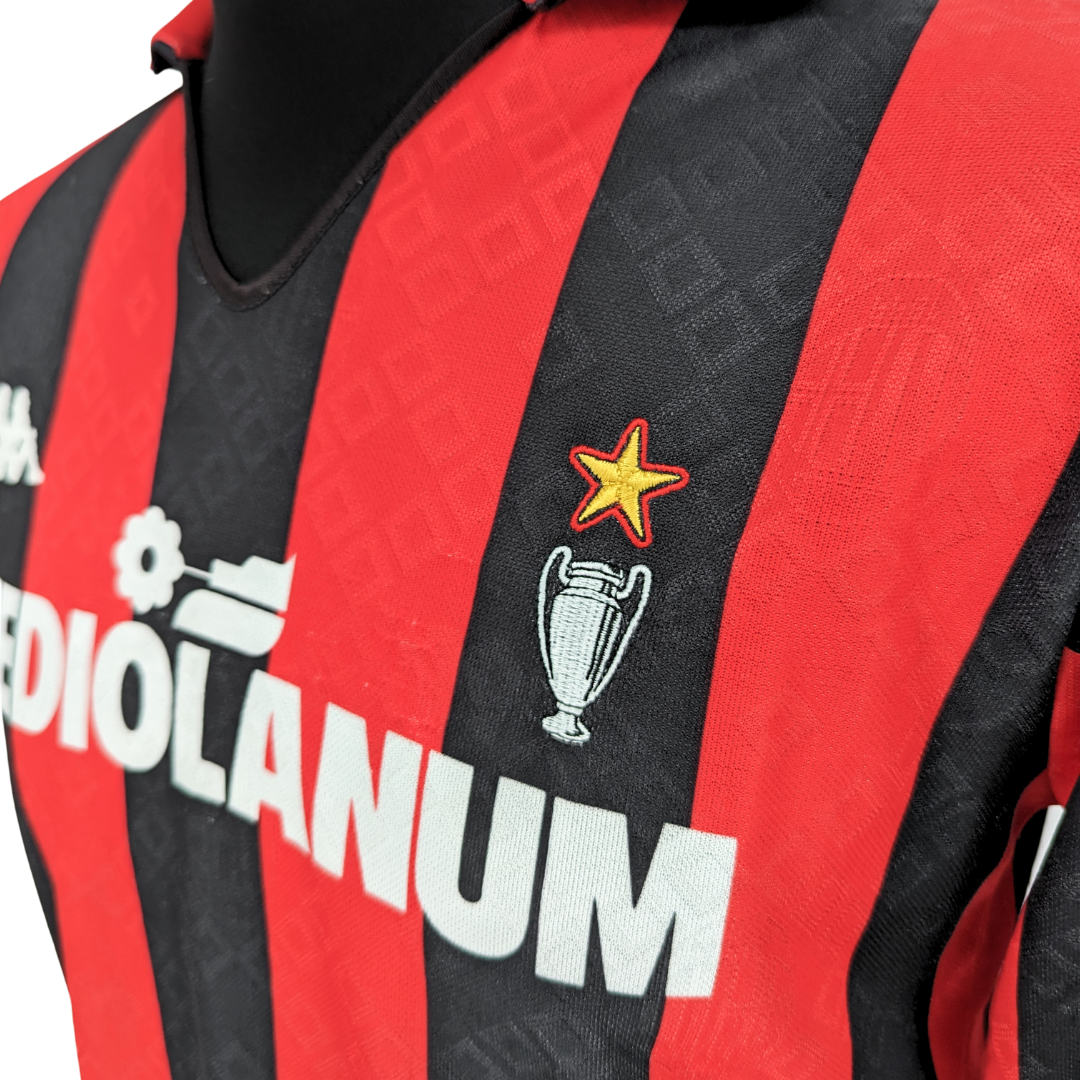 AC Milan home football shirt 1989/90 - (M)
