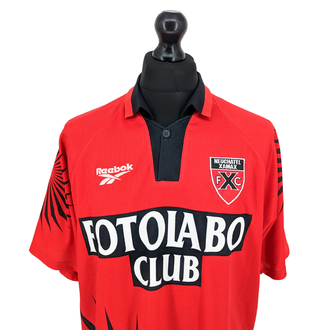 Neuchâtel Xamax home football shirt 1998/99