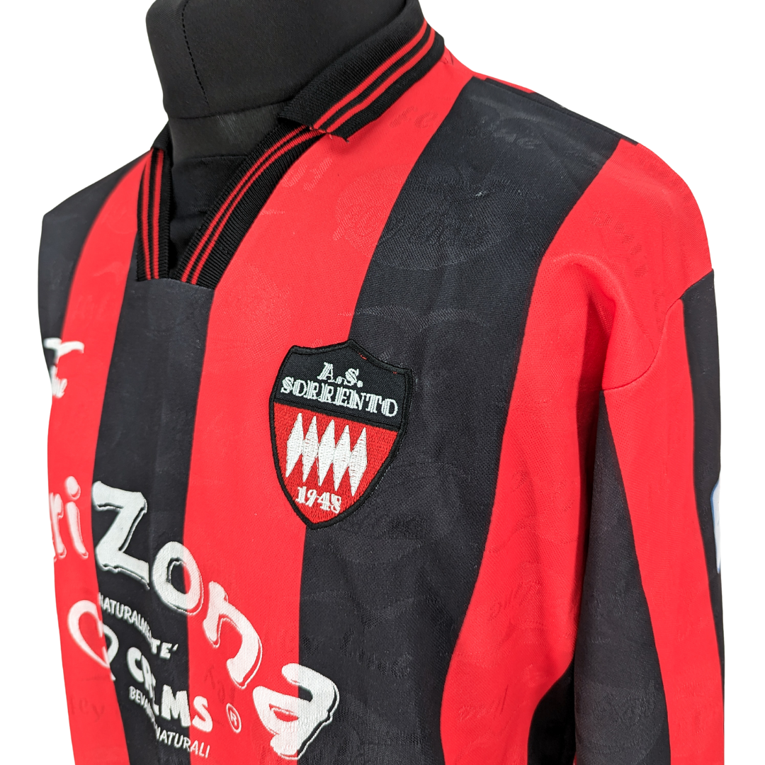 Sorrento signed home football shirt 2004/05