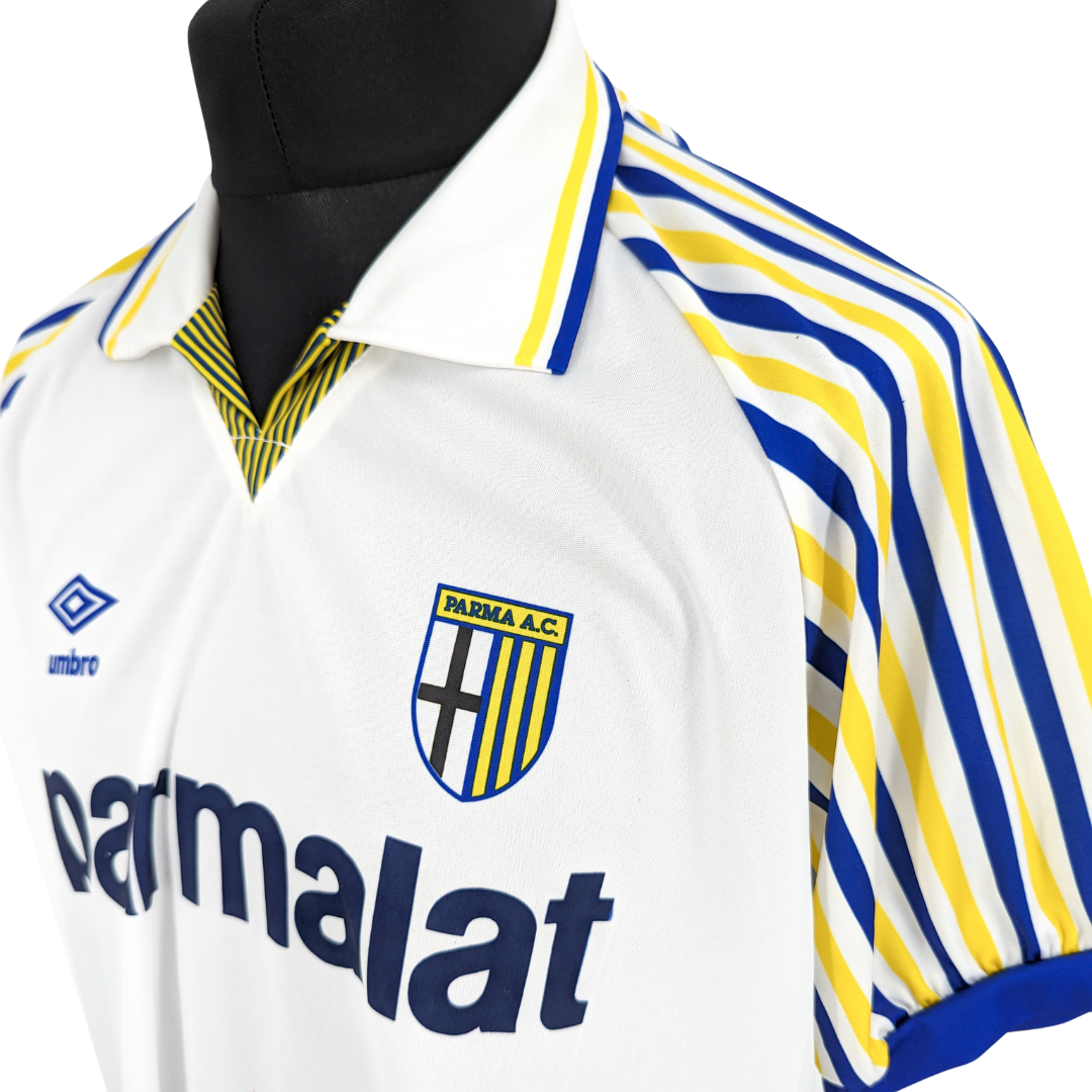 Parma home football shirt 1990/91 - (L)