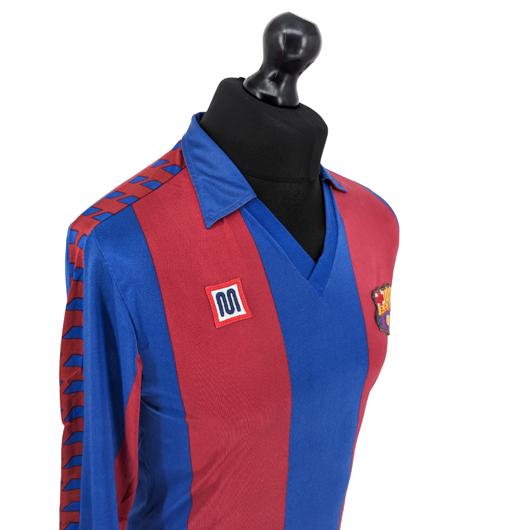 Barcelona home football shirt 1982/89
