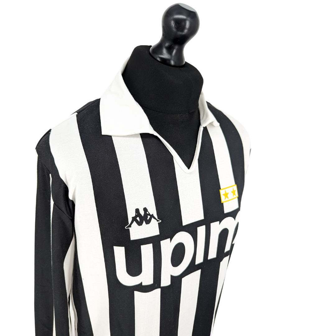 Juventus home football shirt 1989/90 - (XL)