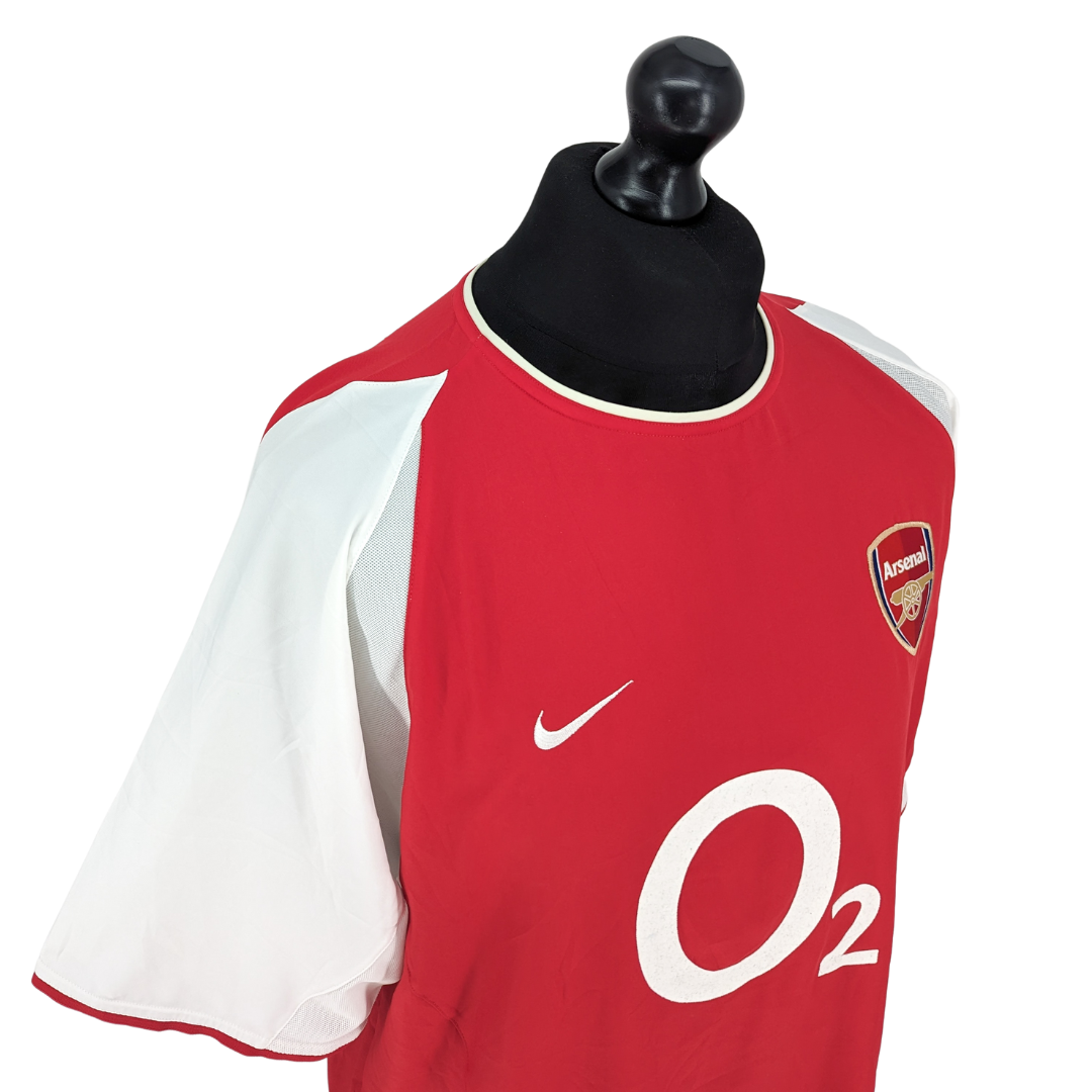 Arsenal home football shirt 2002/04 - (L)