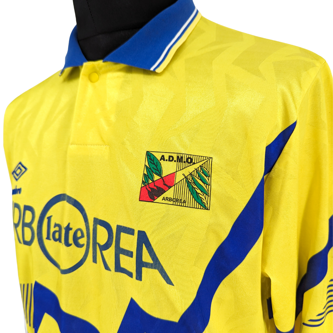 ADMO Arborea home football shirt 1990/92